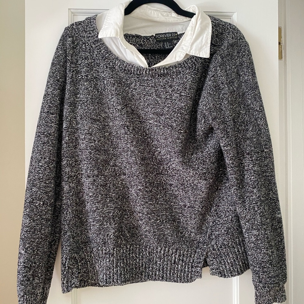 Forever 21 Collared Sweater